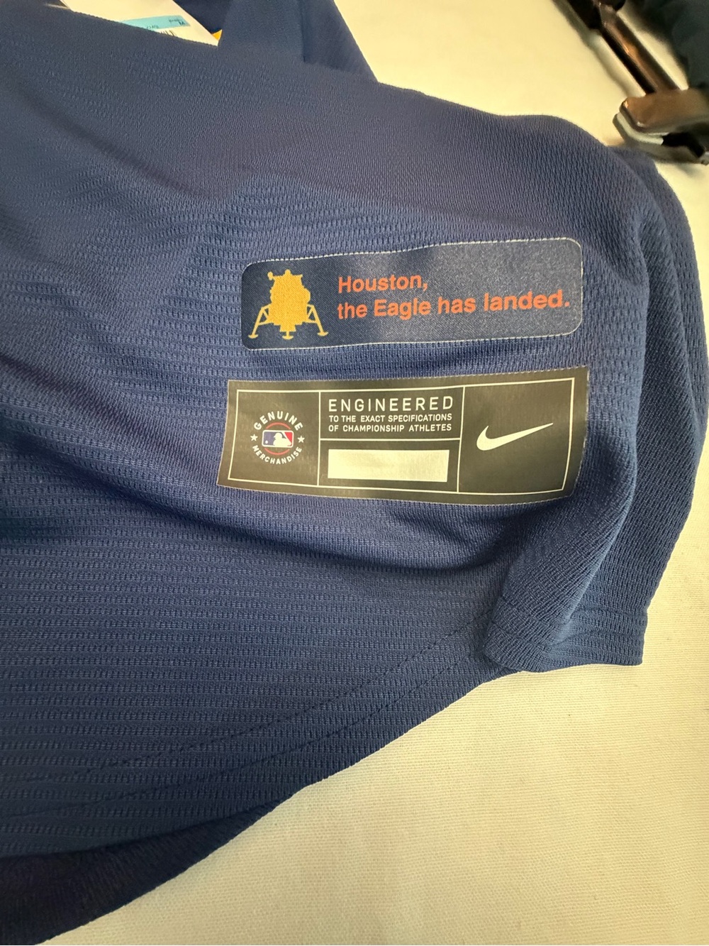 Houston Astros Jersey City Connect Space City Med NWT.   “NO NAME ON BACK” - Picture 8 of 9